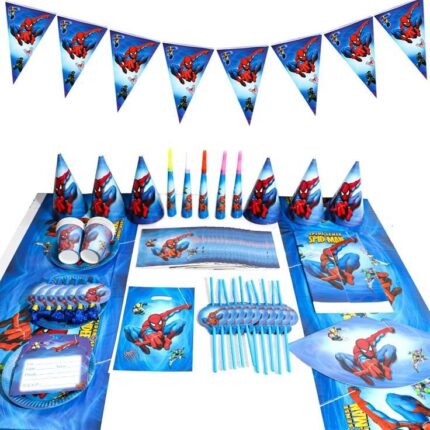 Cartoon themed party Supplies 
 ( Boys)